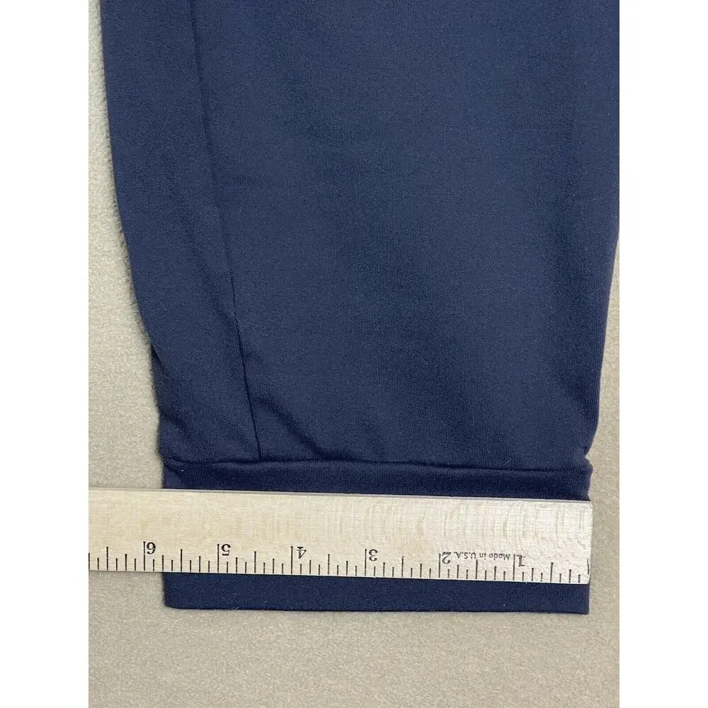 Public Rec Pants‎ Mens 38/34 Blue Jogger Sweatpants Pockets Tapered Adult
